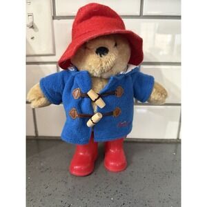 Paddington Bear Red Rubber Boots Soft Toy For Hamleys Rainbow Designs 2020‎